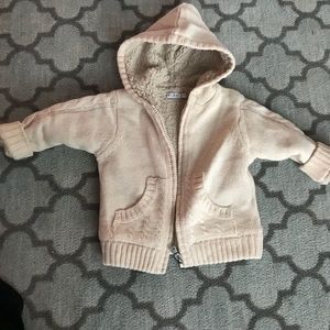 Melby Italy sweater lined with fur/fleece